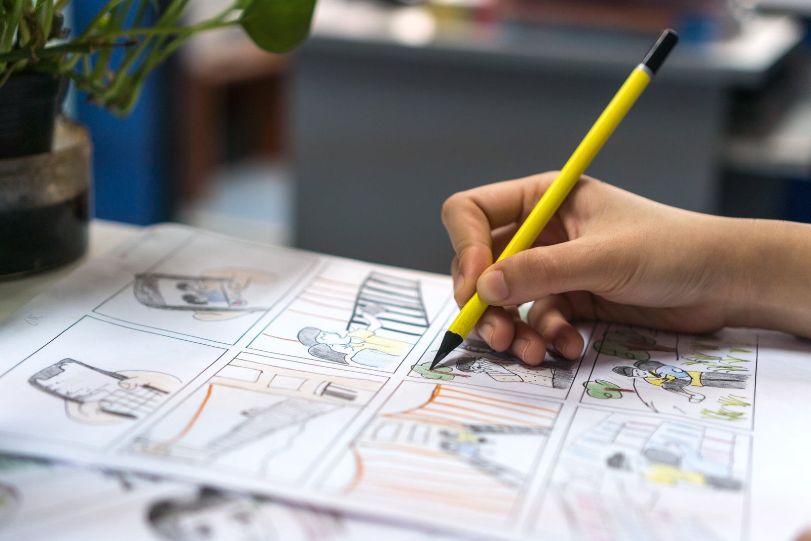 Animation Sketching Course – character gesture and motion sketches