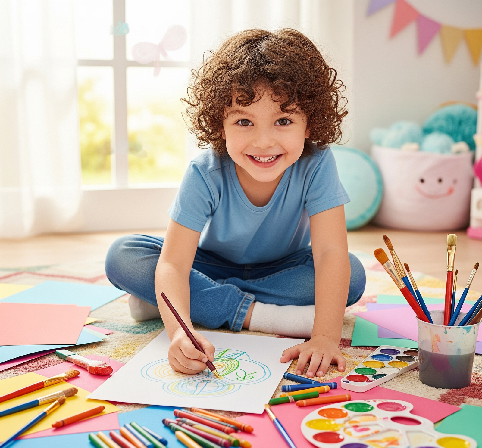 Art Level 1 for 4 to 7 years