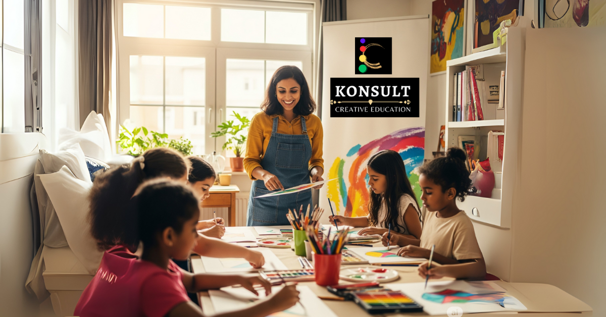 Live guided art classes for children