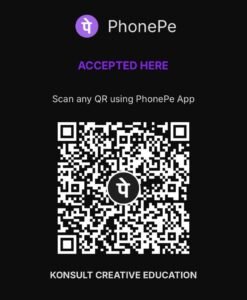PhonePe QR code for Konsult Creative Education