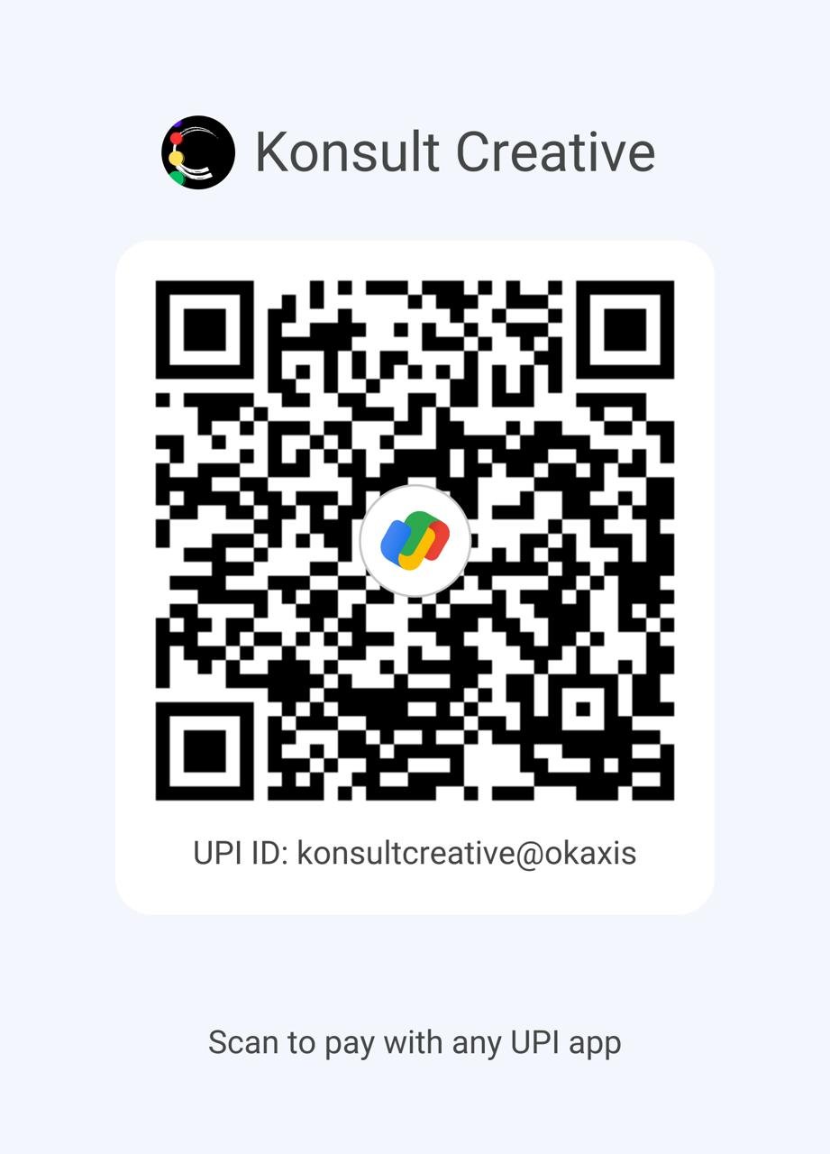 UPI QR Code for Konsult Creative Payment