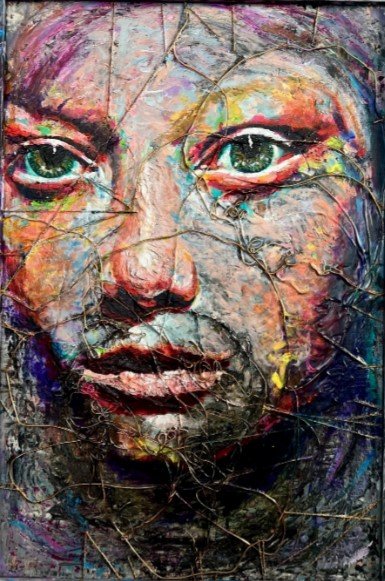 Abstract Portrait Painting 5