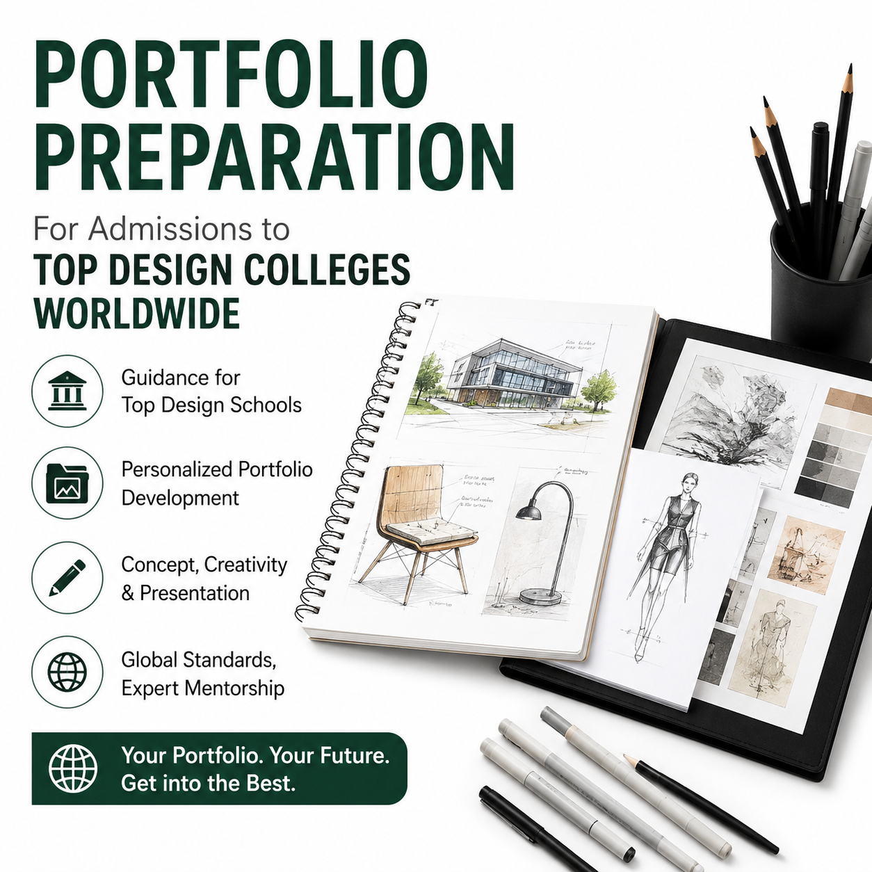 Konsult Creative student portfolio work